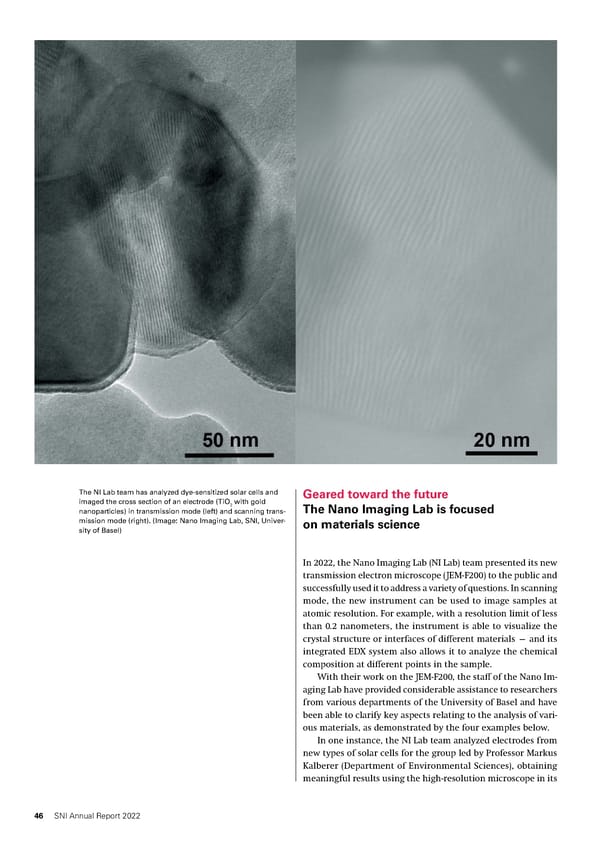 SNI Annual Report 2022 - Page 46