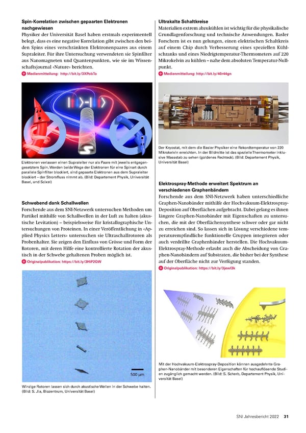 SNI-Jahresbericht 2022 - Page 31