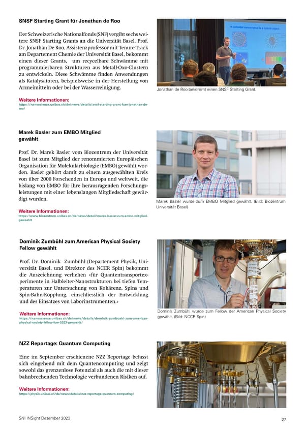 SNI INSIght Dezember 2023 - Page 27