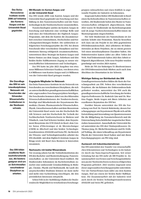 Jahresbericht 2023 - Page 10