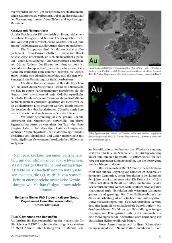 SNI INSight Dezember 2024 - Page 13