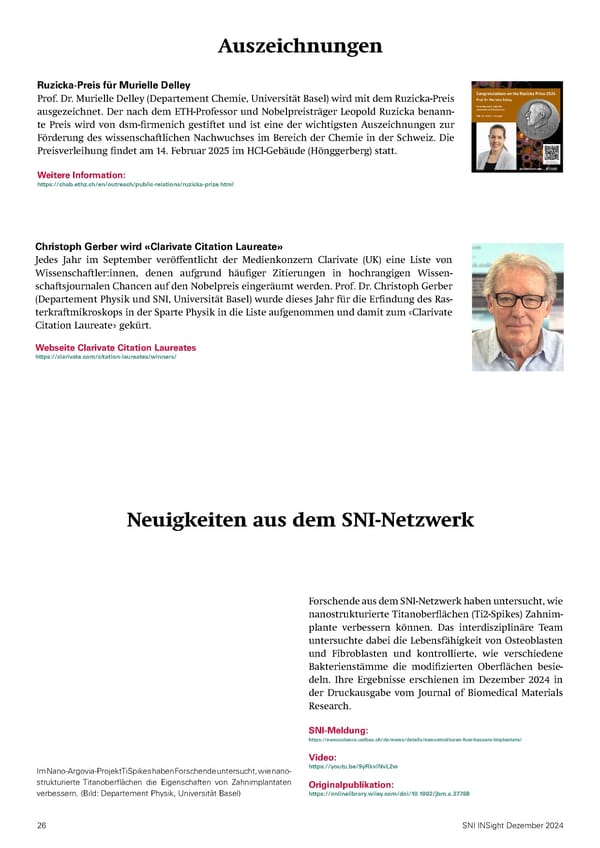 SNI INSight Dezember 2024 - Page 26