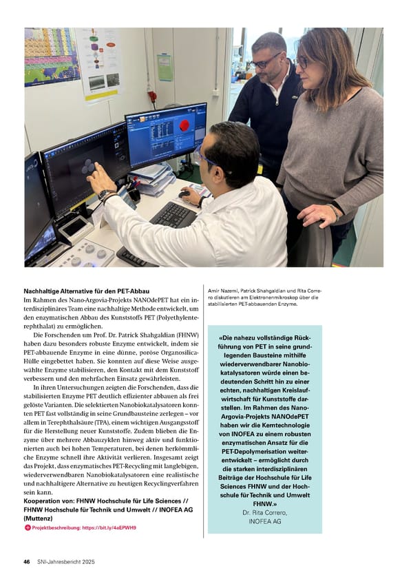 Jahresbericht 2025: Swiss Nanoscience Institute - Page 46