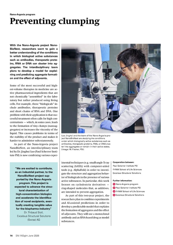 SNI INSight - June 2026 - Page 14