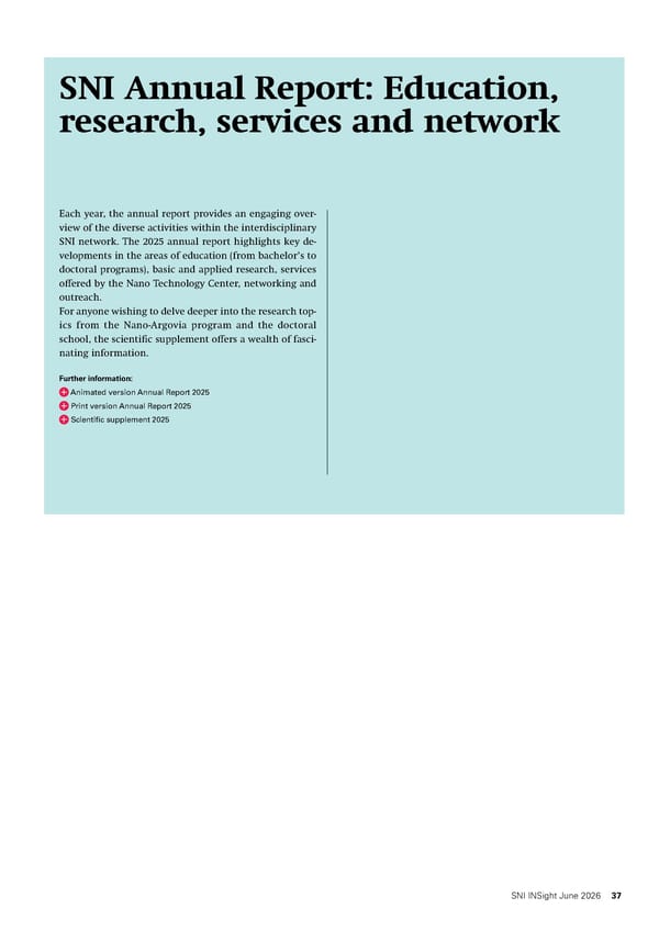 SNI INSight - June 2026 - Page 37