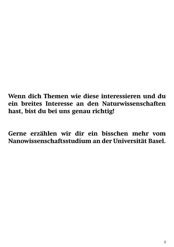 Studying Nanosciences at the University of Basel - Page 5