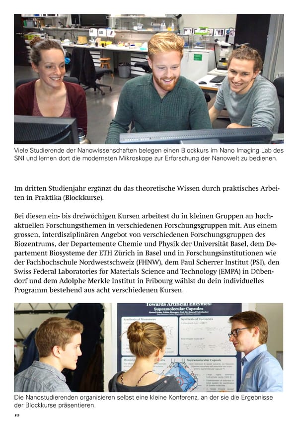 Studying Nanosciences at the University of Basel - Page 18