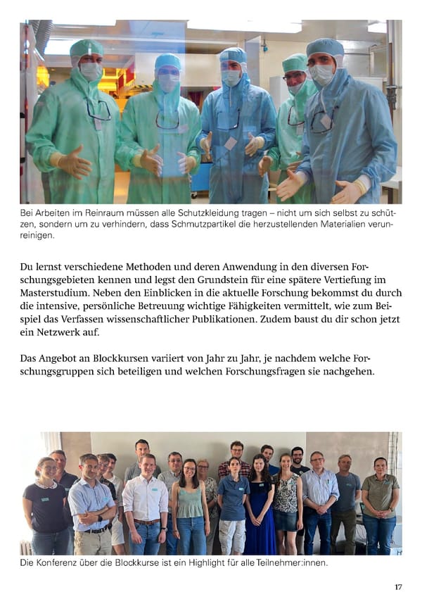 Studying Nanosciences at the University of Basel - Page 19