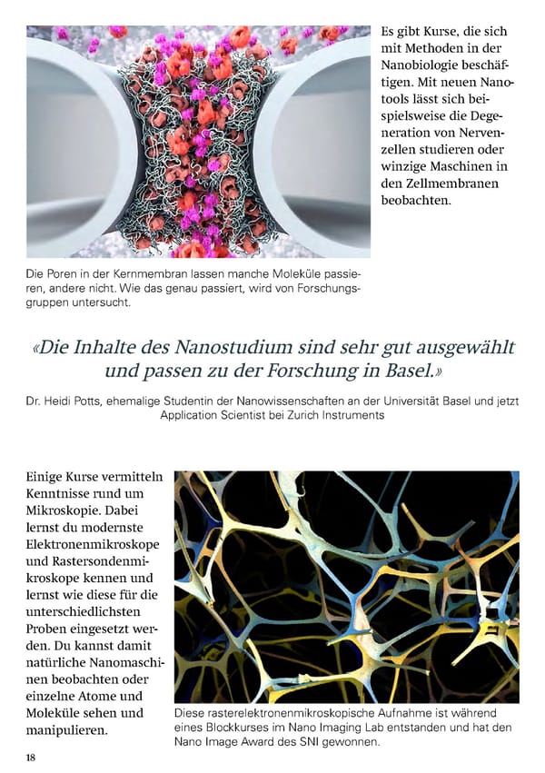 Studying Nanosciences at the University of Basel - Page 20