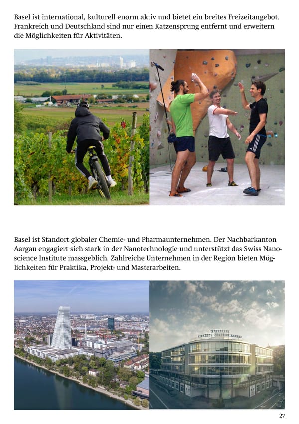 Studying Nanosciences at the University of Basel - Page 29