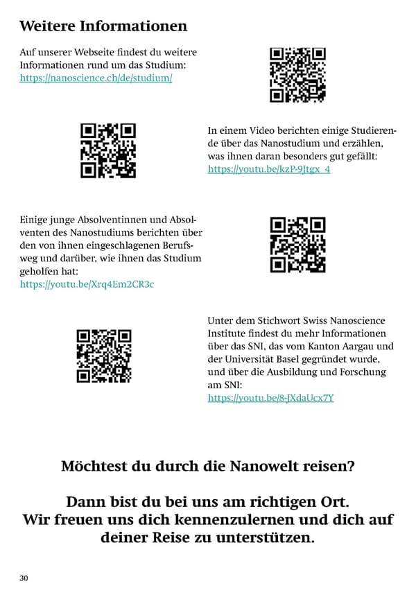 Studying Nanosciences at the University of Basel - Page 32