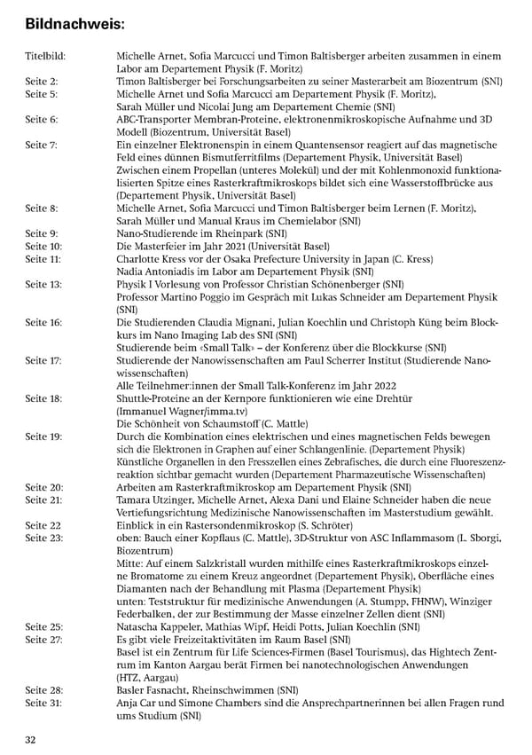 Studying Nanosciences at the University of Basel - Page 34
