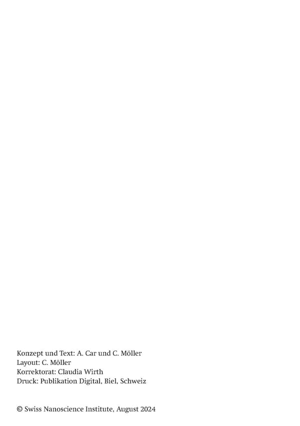 Studying Nanosciences at the University of Basel - Page 35